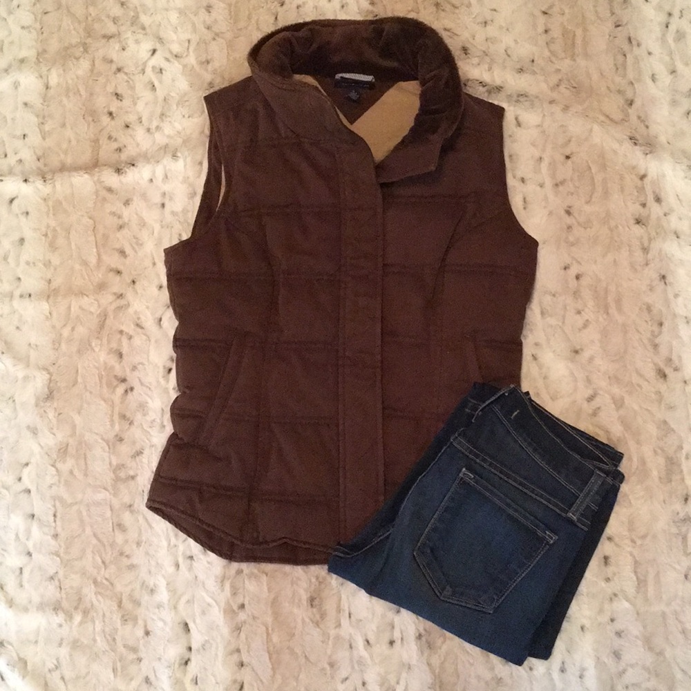 Brown Tommy Hilfiger vest